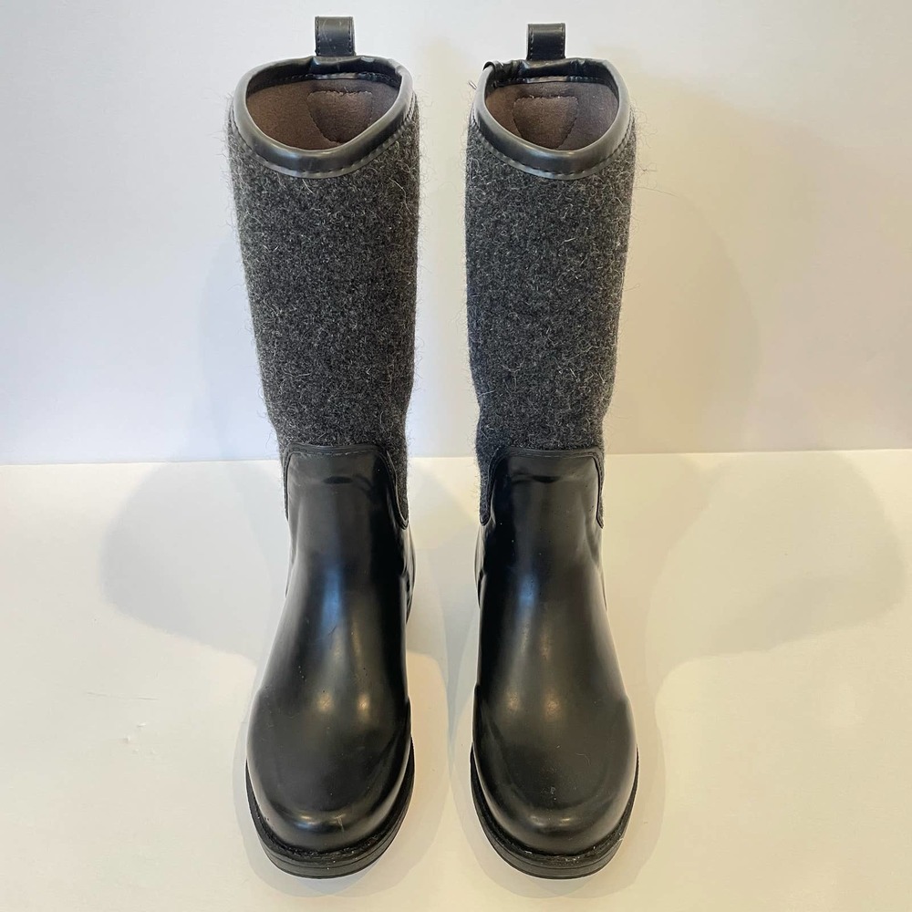 UGG Reignfall rain boot black gray 7
